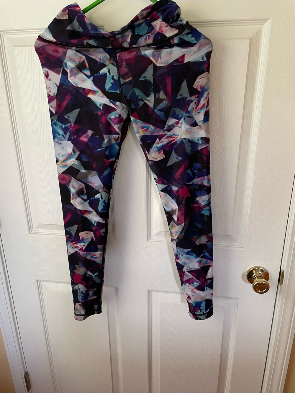 PELOTON Leggings Size M Gem Print High Rise Workout Yoga Pants ✨💎